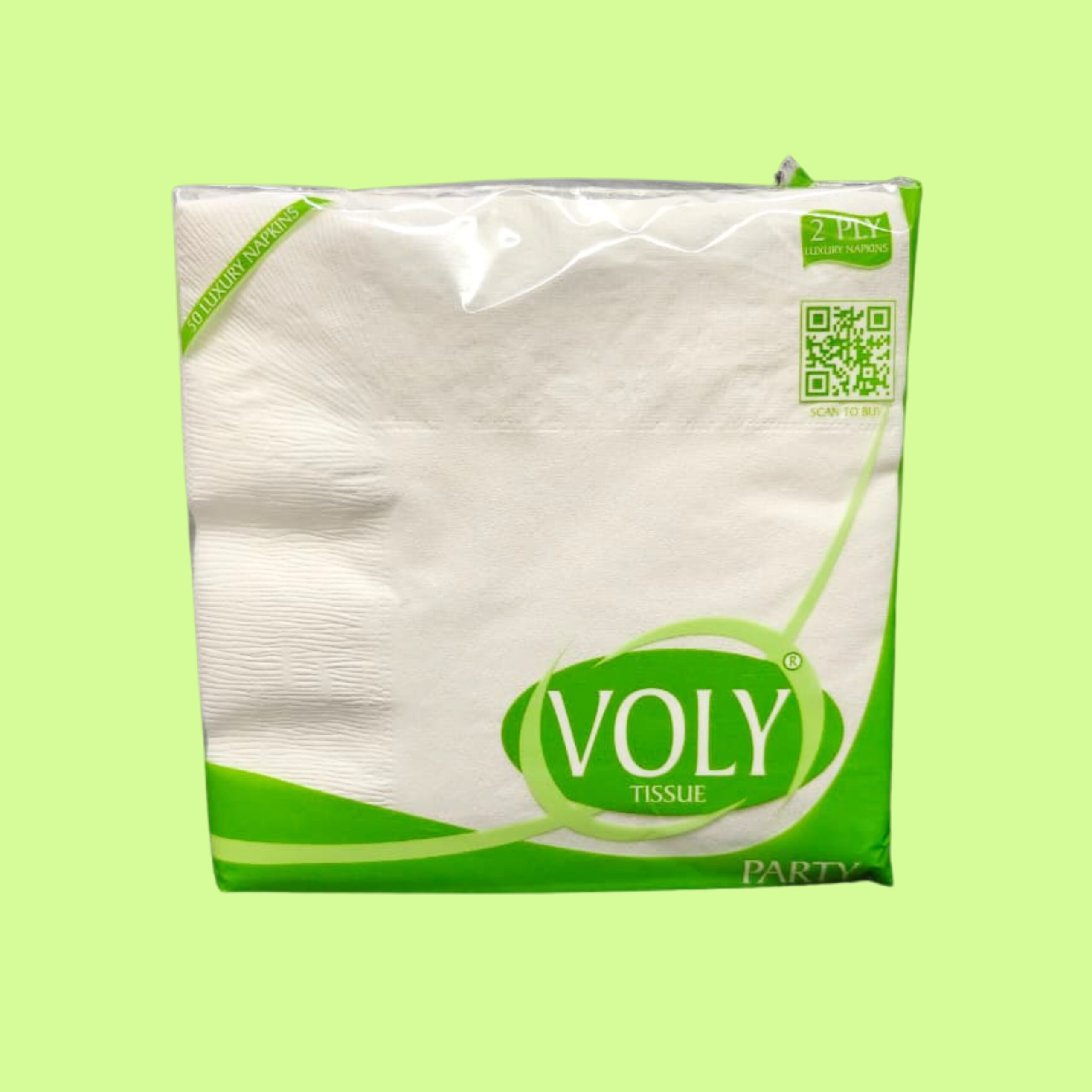 Voly Party 2ply 33x32 Tissue Paper Napkins