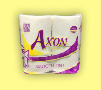 Axon Smooth 3ply 4in1 Plain Toilet Rolls