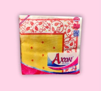 Axon Dine Printed 2ply 40×40 Tissue Paper Napkins-D