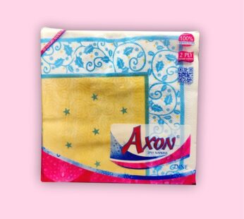 Axon Dine Printed 2ply 40×40 Tissue Paper Napkins-B