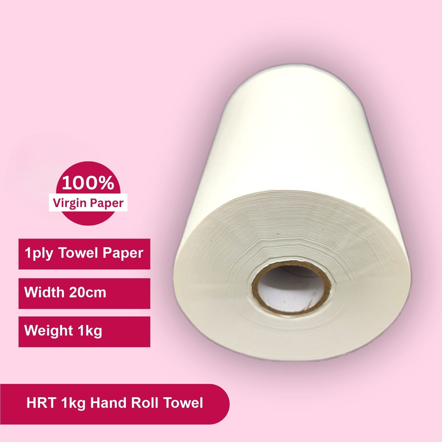 HRT 1kg Hand Roll Towel - Image 2