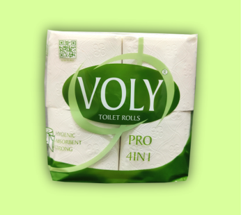 Voly Pro 2ply 4in1 Toilet Rolls