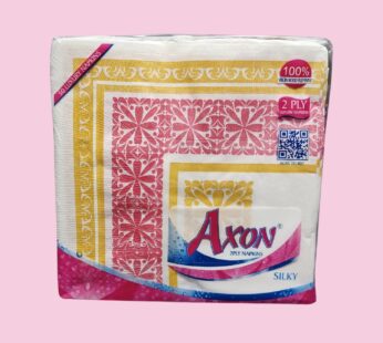 Axon Silky Printed 2ply 33×33 Tissue Paper Napkins – C