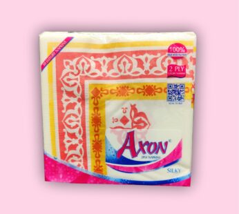 Axon Silky Printed 2ply 33×33 Tissue Paper Napkins – A