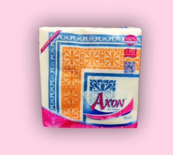 Axon Silky Printed 2ply 33×33 Tissue Paper Napkins – D