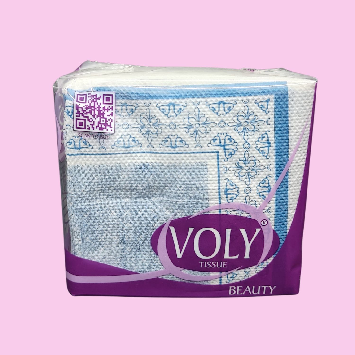 Voly Beauty Printed 27×26 Tissue Paper Napkins - B